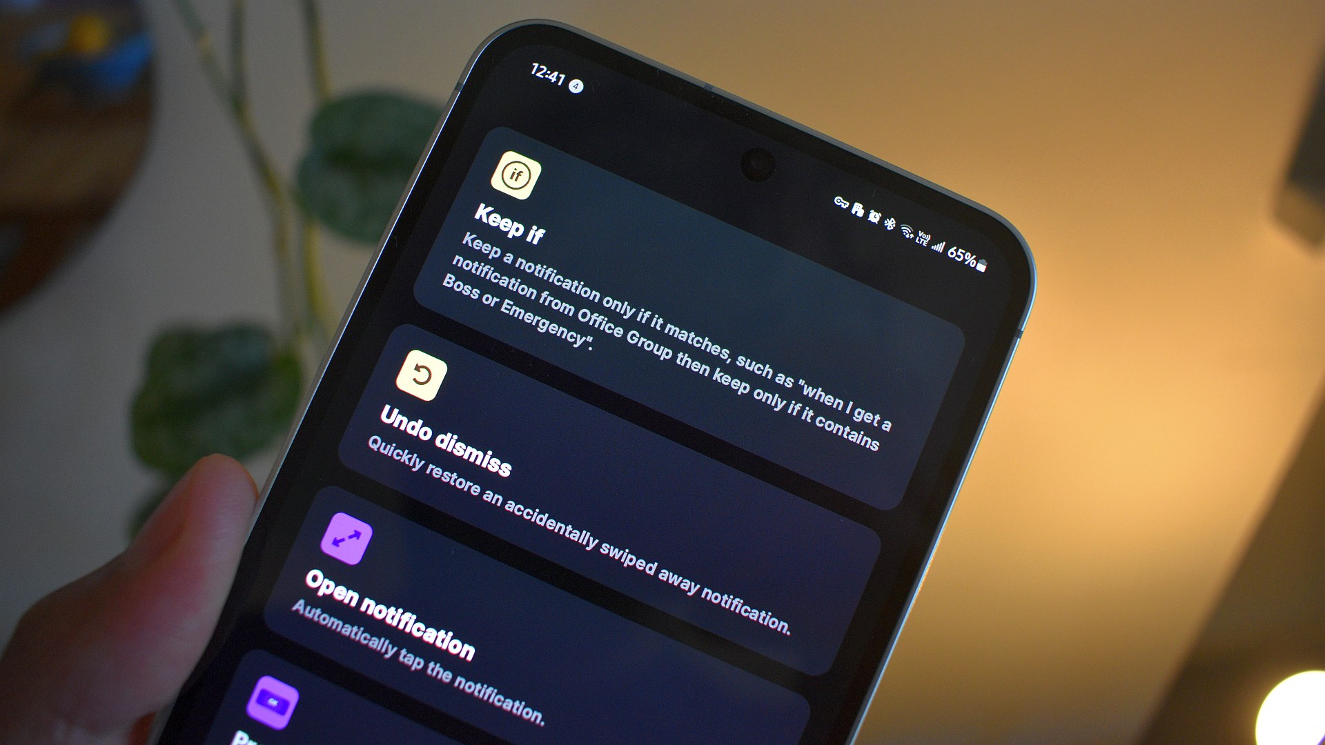 Notificações do Android Buzzkill 5
