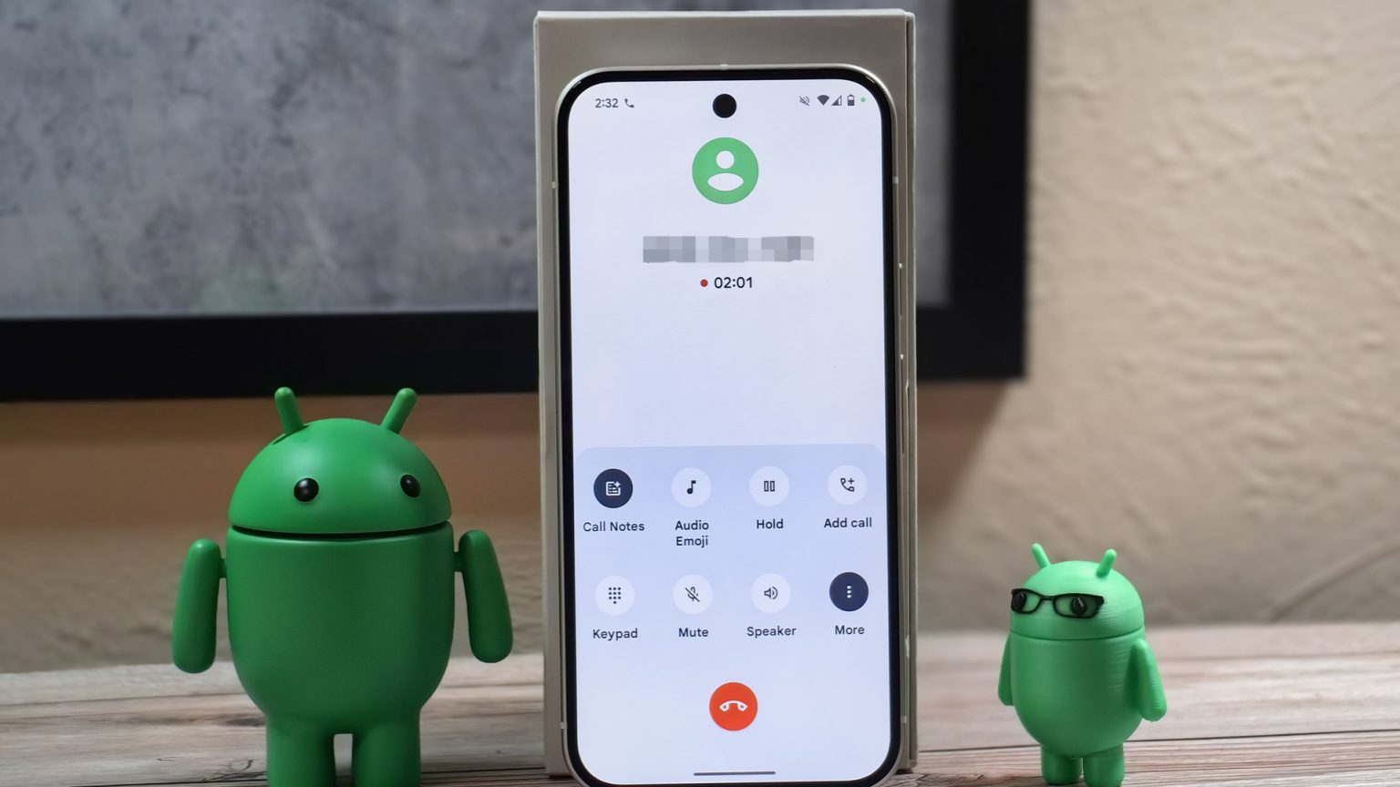 As notas de chamada de Pixel sugerem a gravação de chamadas automáticas para os EUA