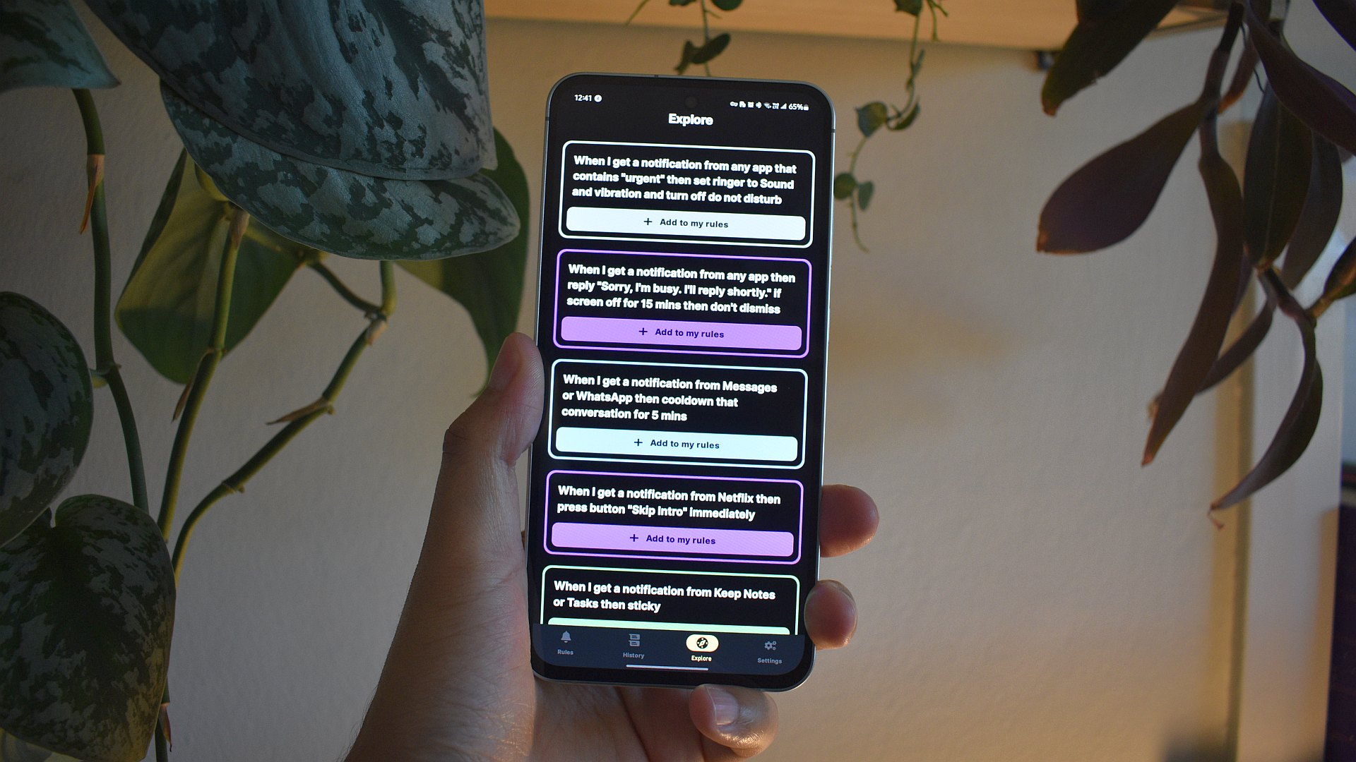 Notificações do Android Buzzkill 3
