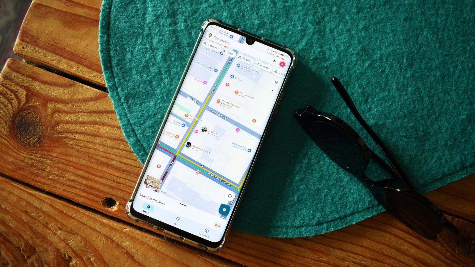 O Google Maps Sheets Redesign hits todos os últimos cantos do aplicativo Android