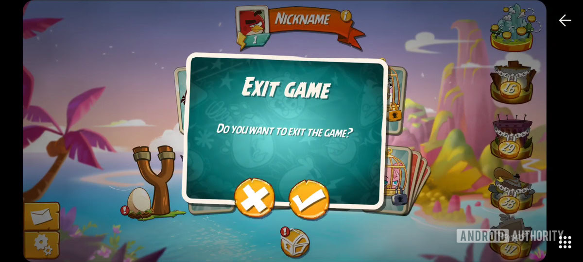 Android Auto Angry Birds Sair