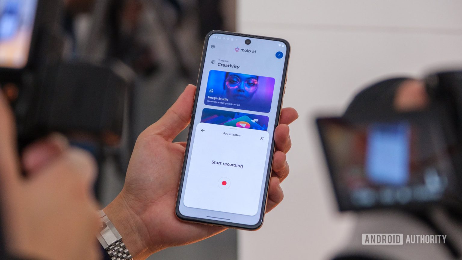 Estou começando a me preocupar que a Motorola tenha um problema de IA