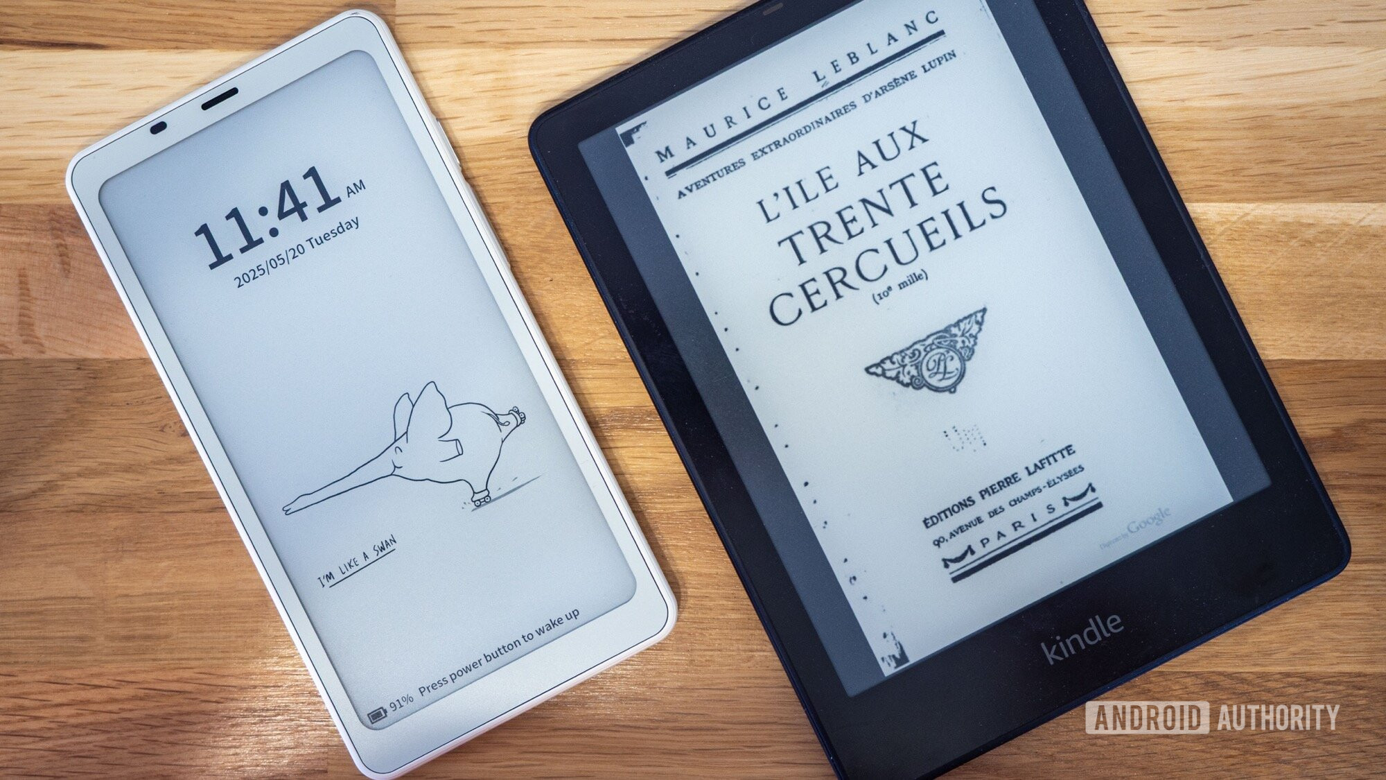Boox Palma 2 vs Kindle Paperwhite 2021 Front Boox Palma 2 vs Kindle Paperwhite 2021 Front