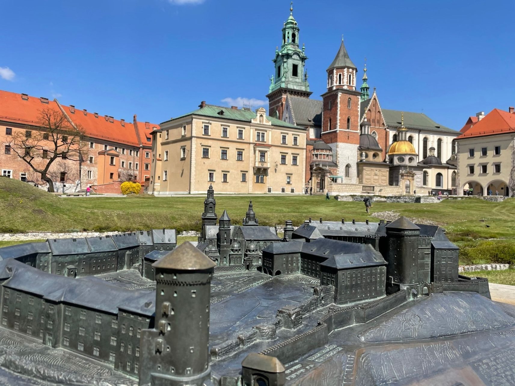 - sua primeira vez em Cracóvia - o que você mais se lembra Castelo de Wawel em Cracóvia, Polônia.