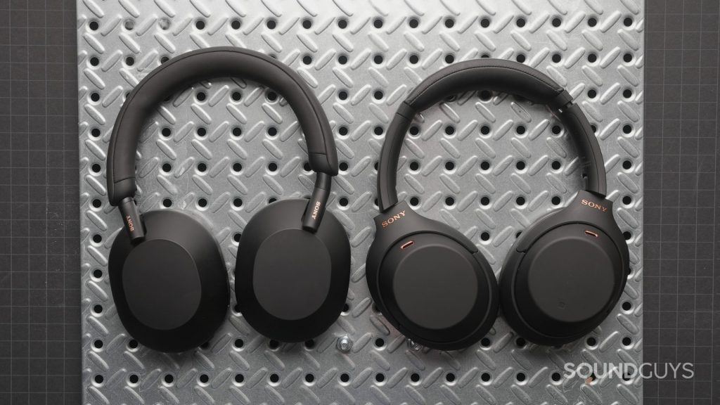 A Sony WH-1000XM5 e XM4 negociam que gostem do lançamento do XM6!
