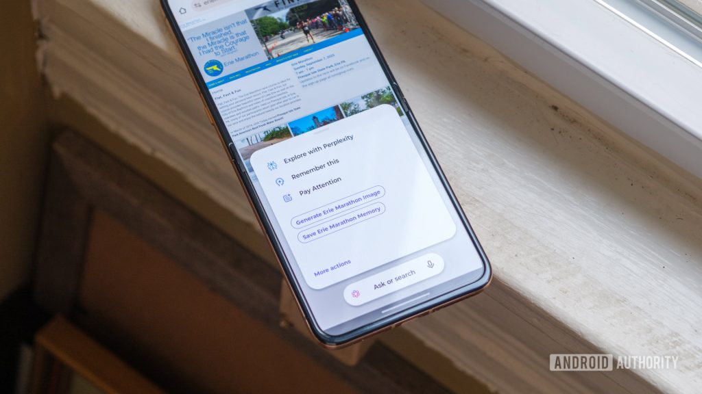 Eu tentei a Motorola no próximo passo, e é diferente de qualquer outro recurso de IA que eu usei