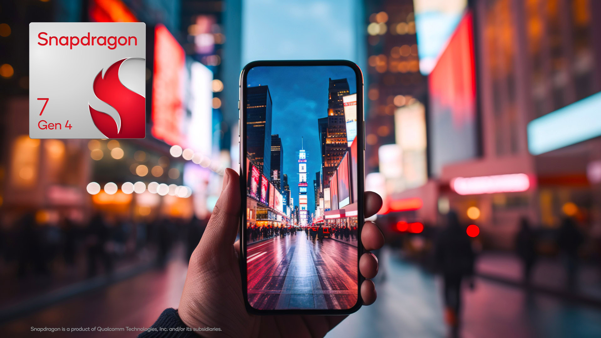 Snapdragon 7 Gen 4 Phone Um telefone Snapdragon 7 Gen 4.