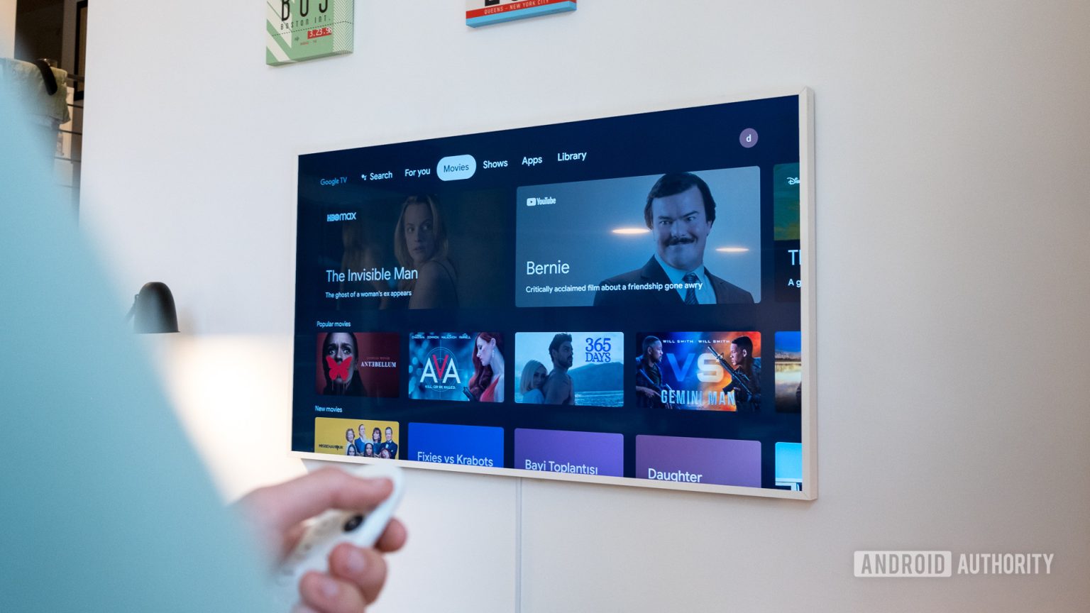 Os aplicativos do Google TV agora podem implorar por classificações e críticas como aplicativos de telefone