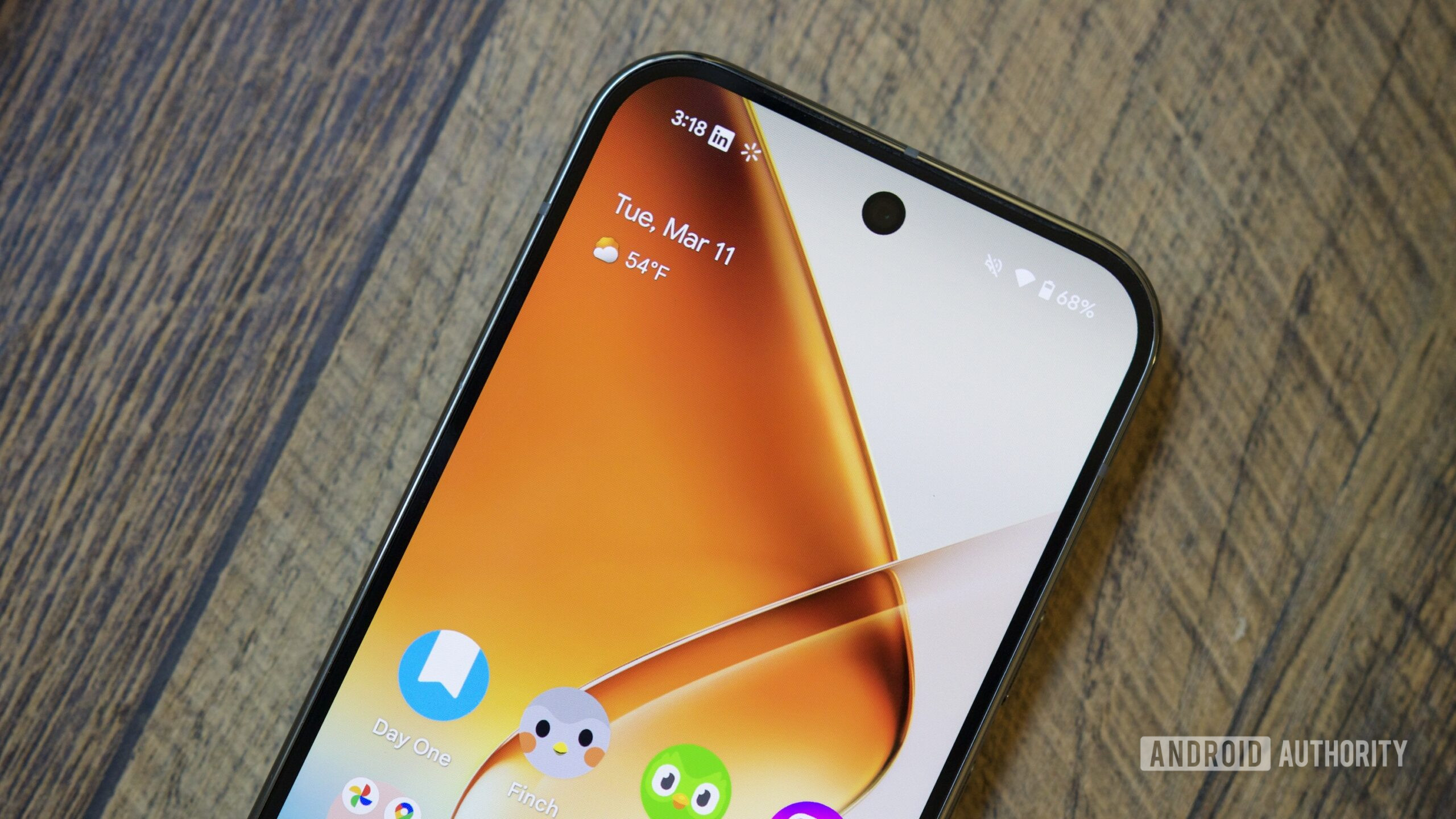 À primeira vista no Google Pixel 9 Pro.