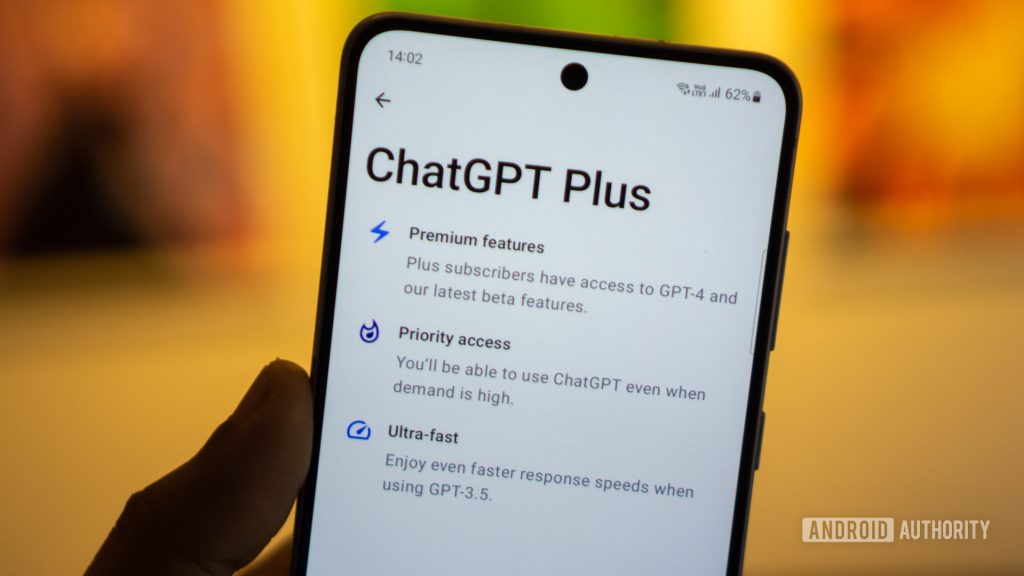 ChatGpt Plus poderá em breve obter um plano anual que economizará dinheiro (APK Drowdown)