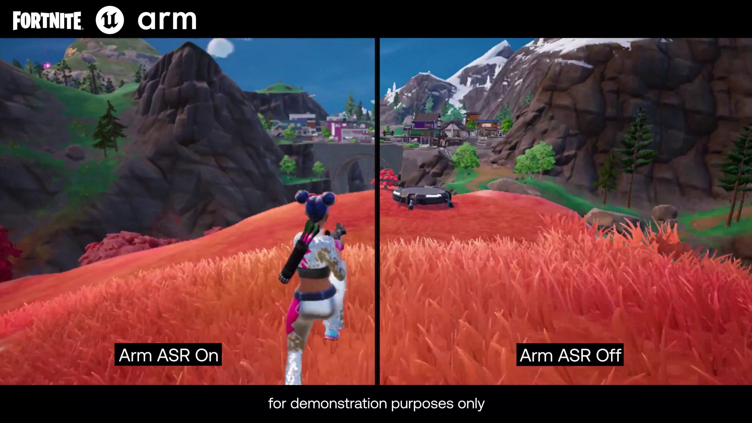 ARM Fortnite aprimorado ASR ARM Fortnite aprimorado ASR