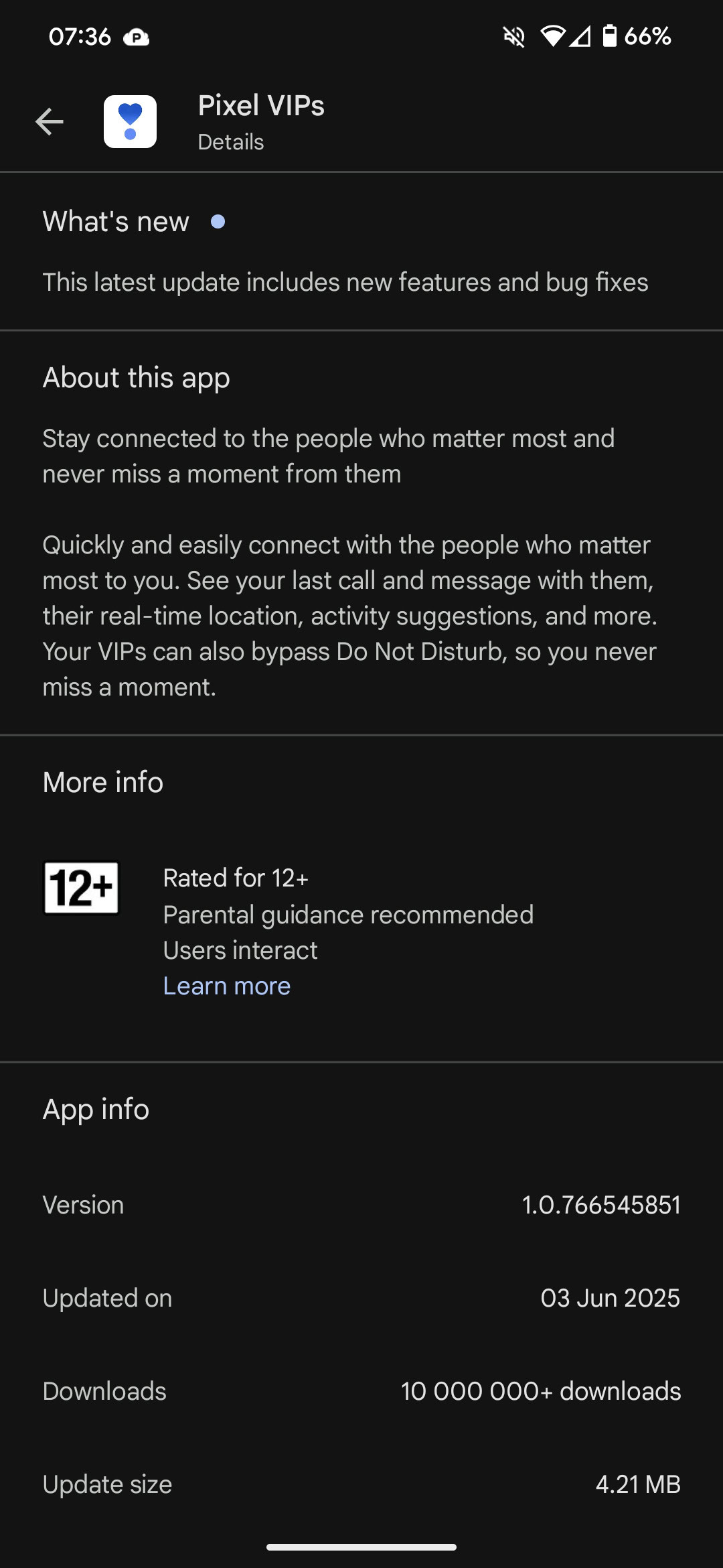 Google Pixel Vips Play Store 2