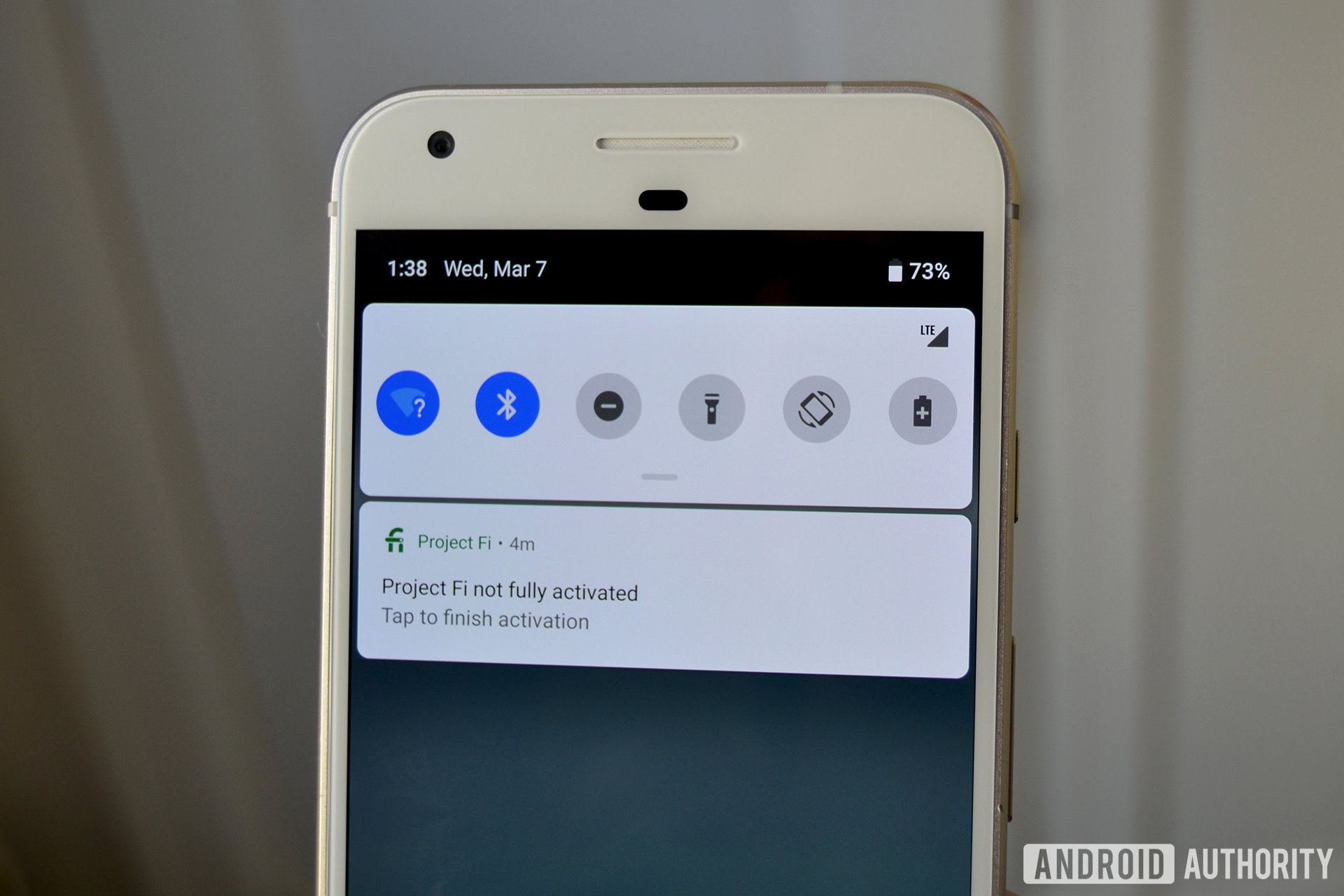 Android P Menu de configurações rápidas Pixel XL 1 Android P Configurações rápidas alternam
