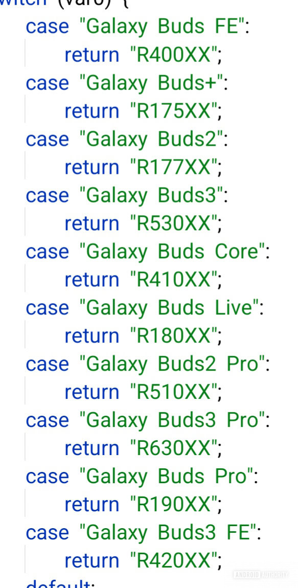 Galaxy Buds 3 Fe e Galaxy Buds Números de modelos principais Galaxy Buds 3 Fe e Galaxy Buds Números de modelos principais
