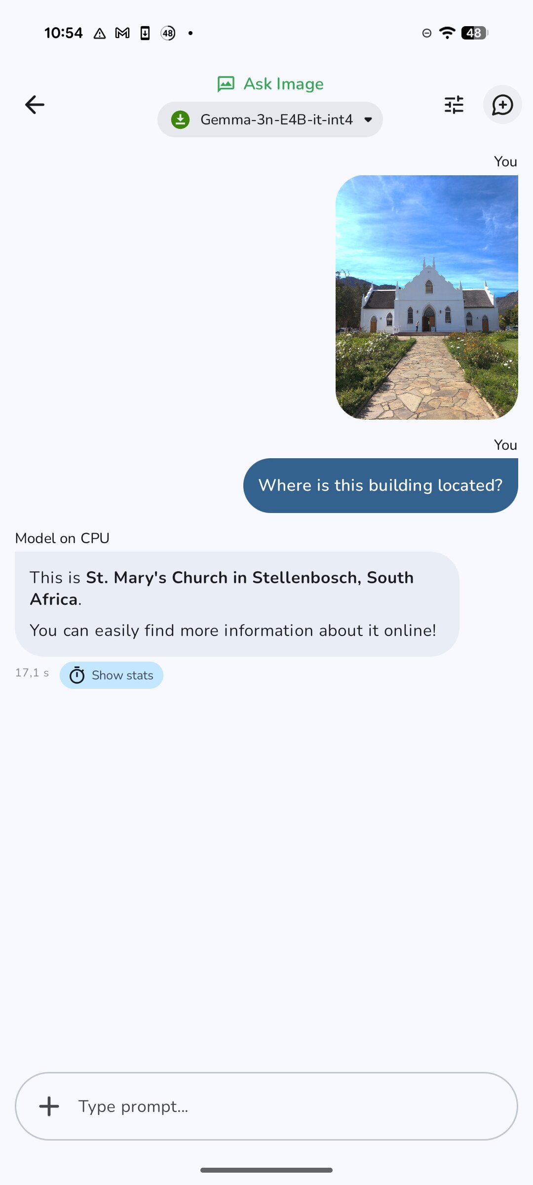 Google Ai Edge Gallery Image Reconhit Screenshot 2