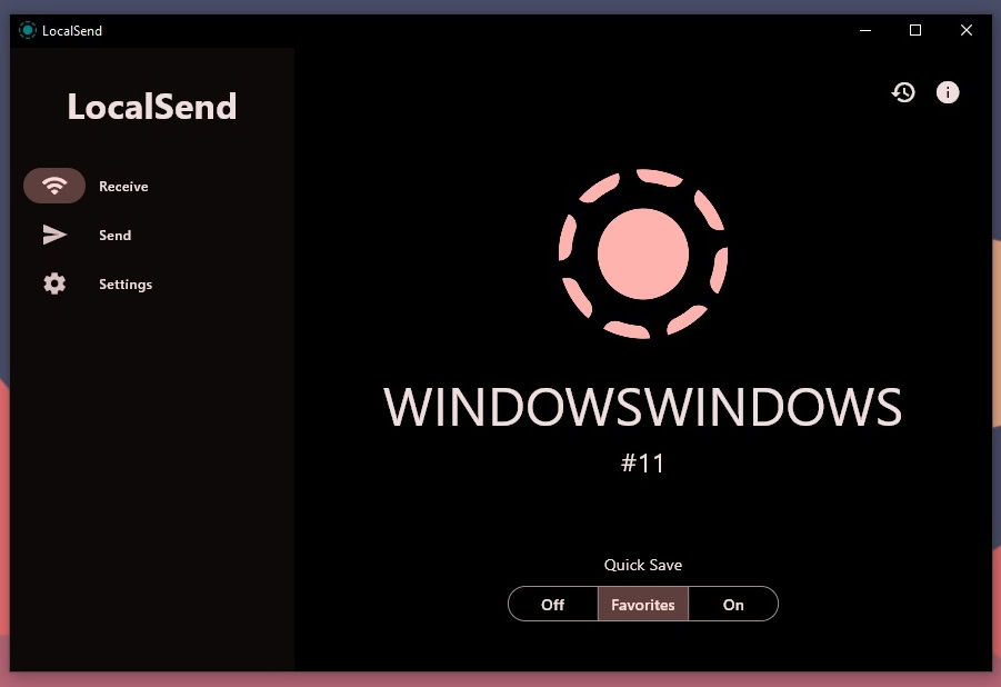Exemplo LocalsEnd Windows 2
