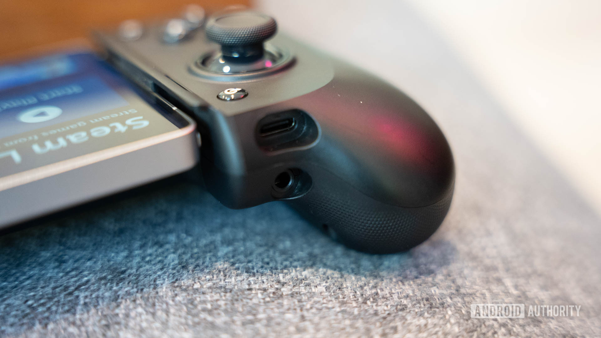 Razer Kishi V3 USB C Passagem e fone de ouvido