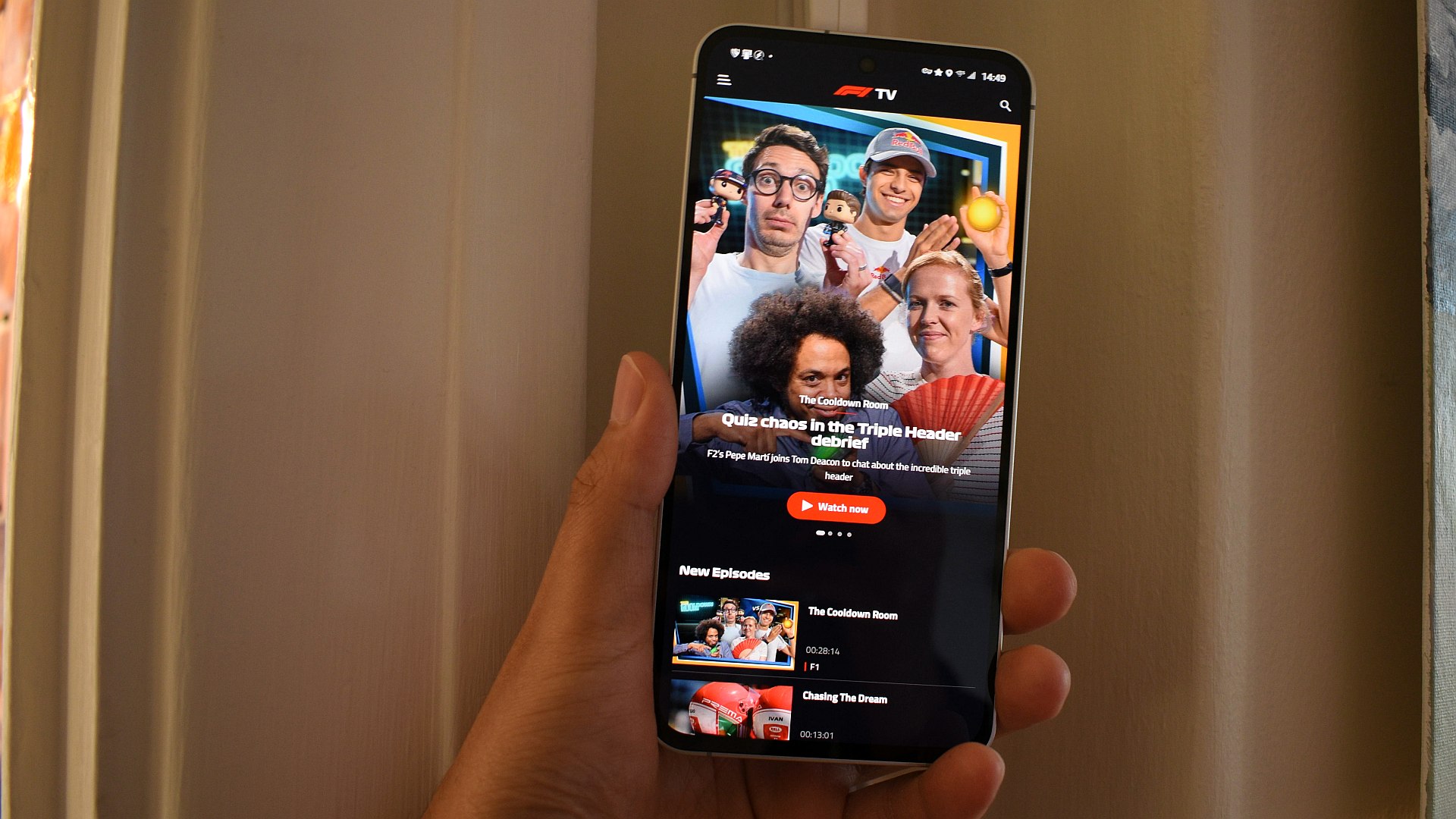 App 1 do Android F1TV App 1 do Android F1TV