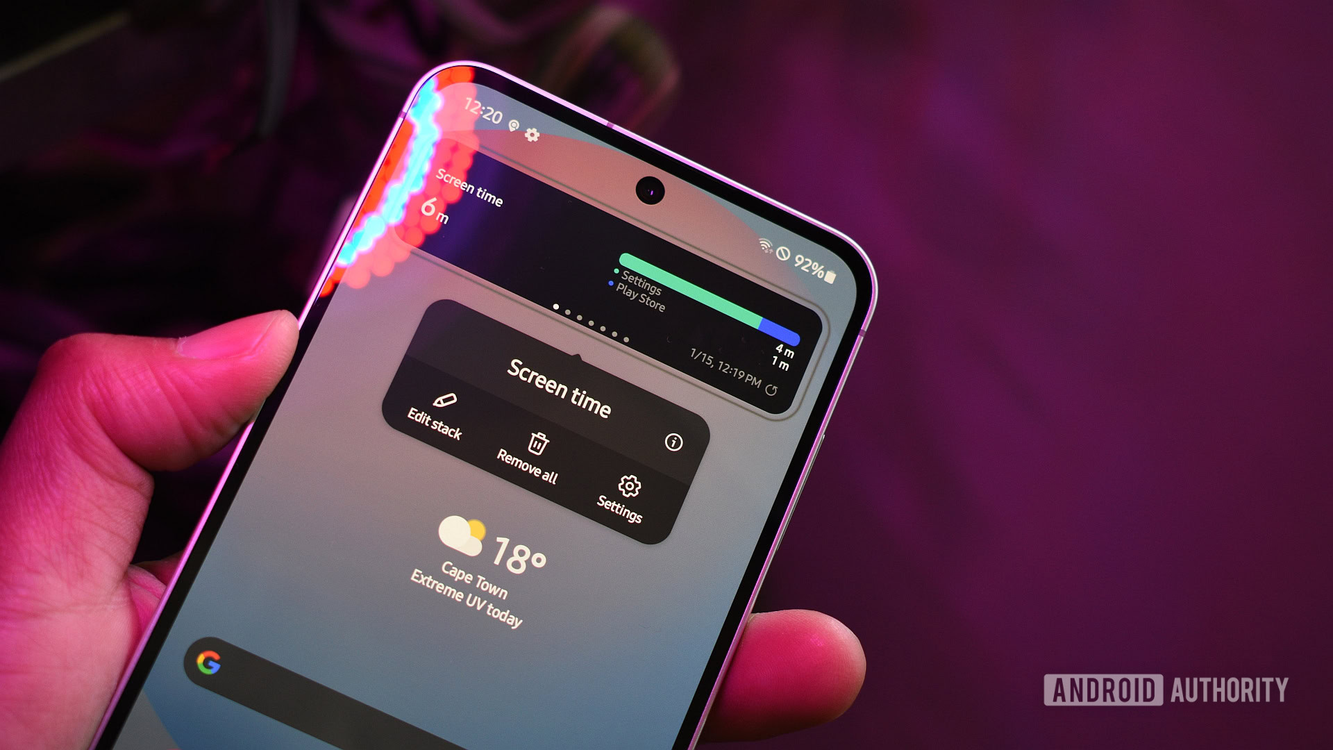 Tela inicial do iPhone 16E para aplicativos e widgets