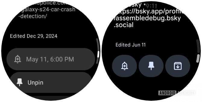 Google Keep for Wear Wear OS Material 3 Mudanças expressivas (2)