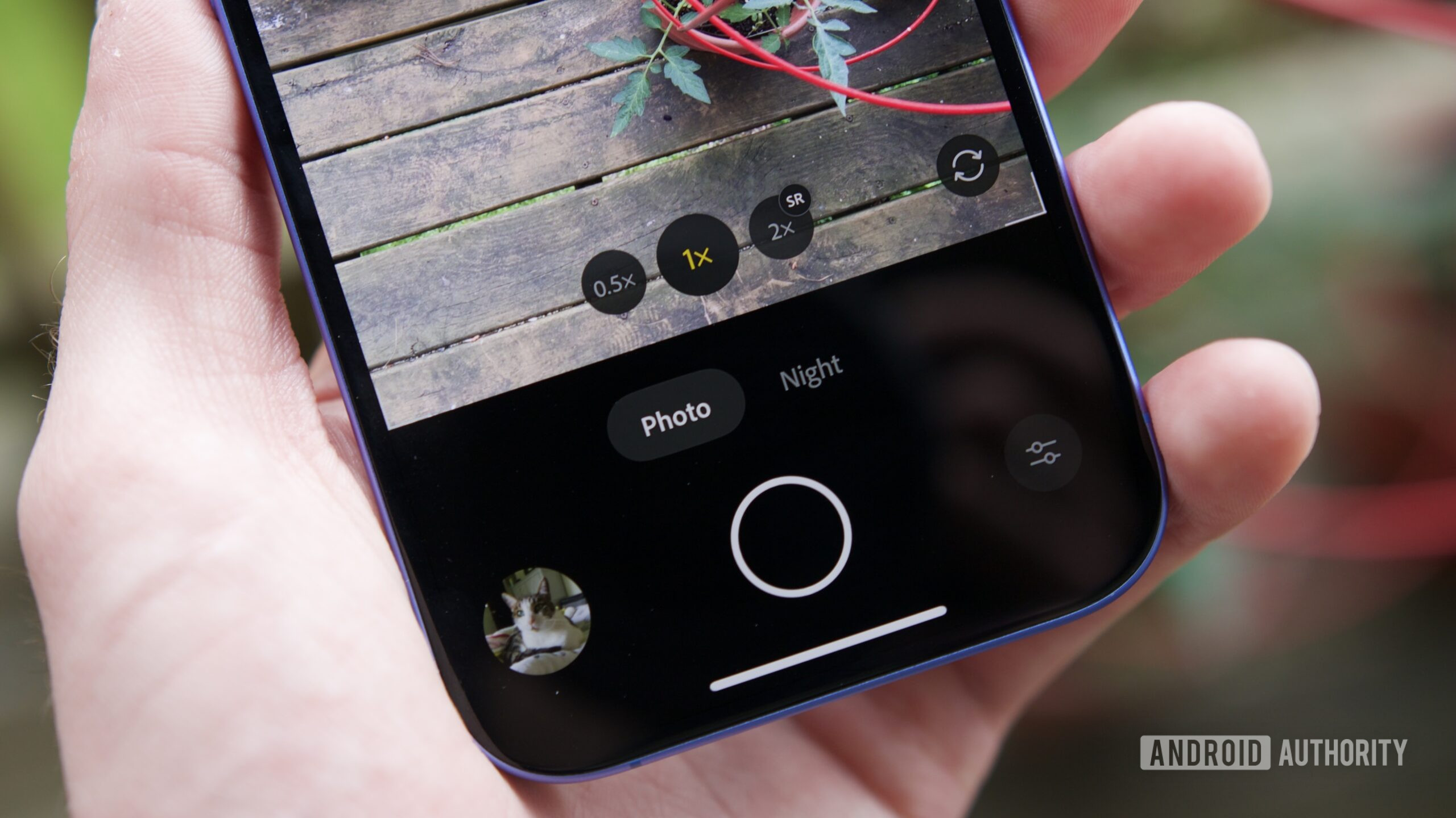 Indigo Camera App Hero 2 O aplicativo da câmera Indigo em execução em um iPhone.