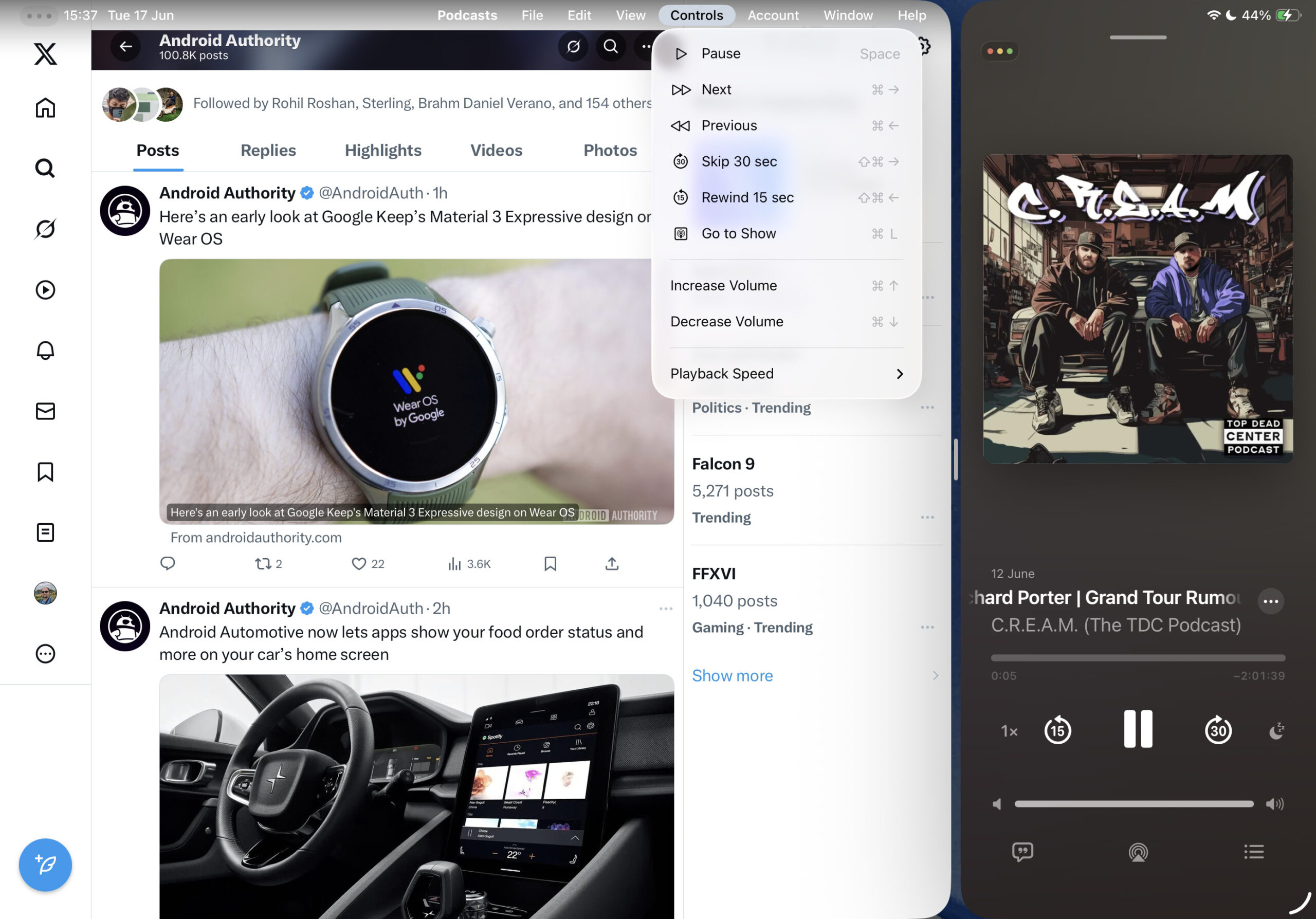 iPadOS 26 Windows (4) Uma captura de tela do gerenciamento de janelas no iPados 26