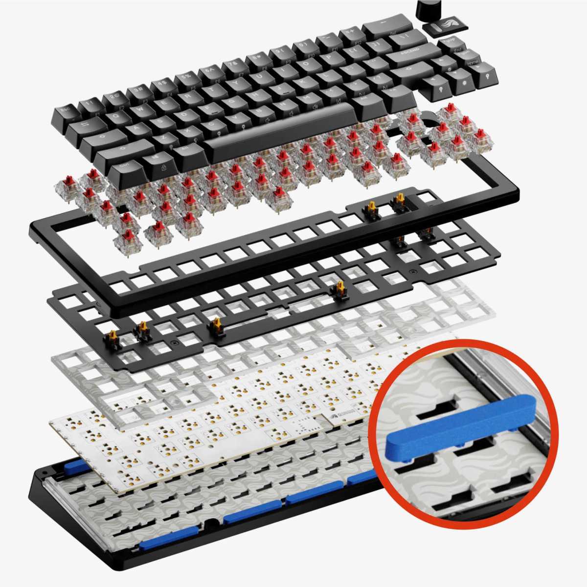 Teclado de estrutura