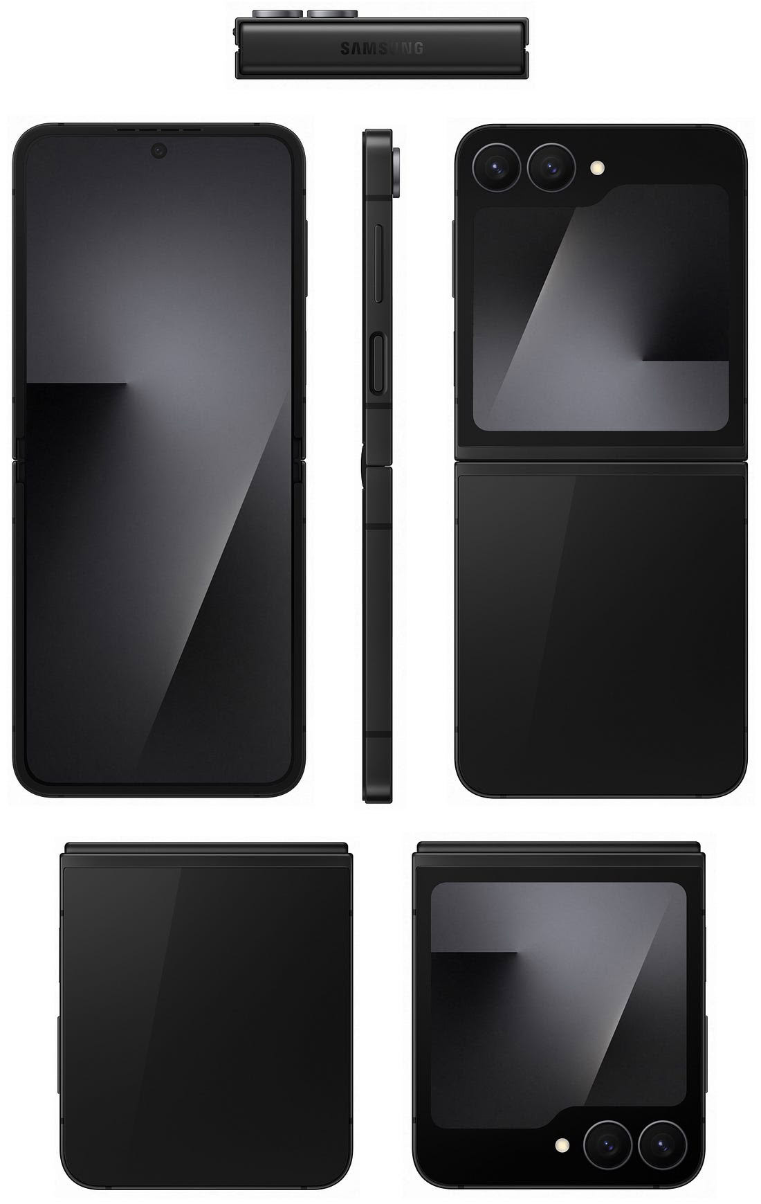 Samsung Galaxy Z Flip 7 Fe Black