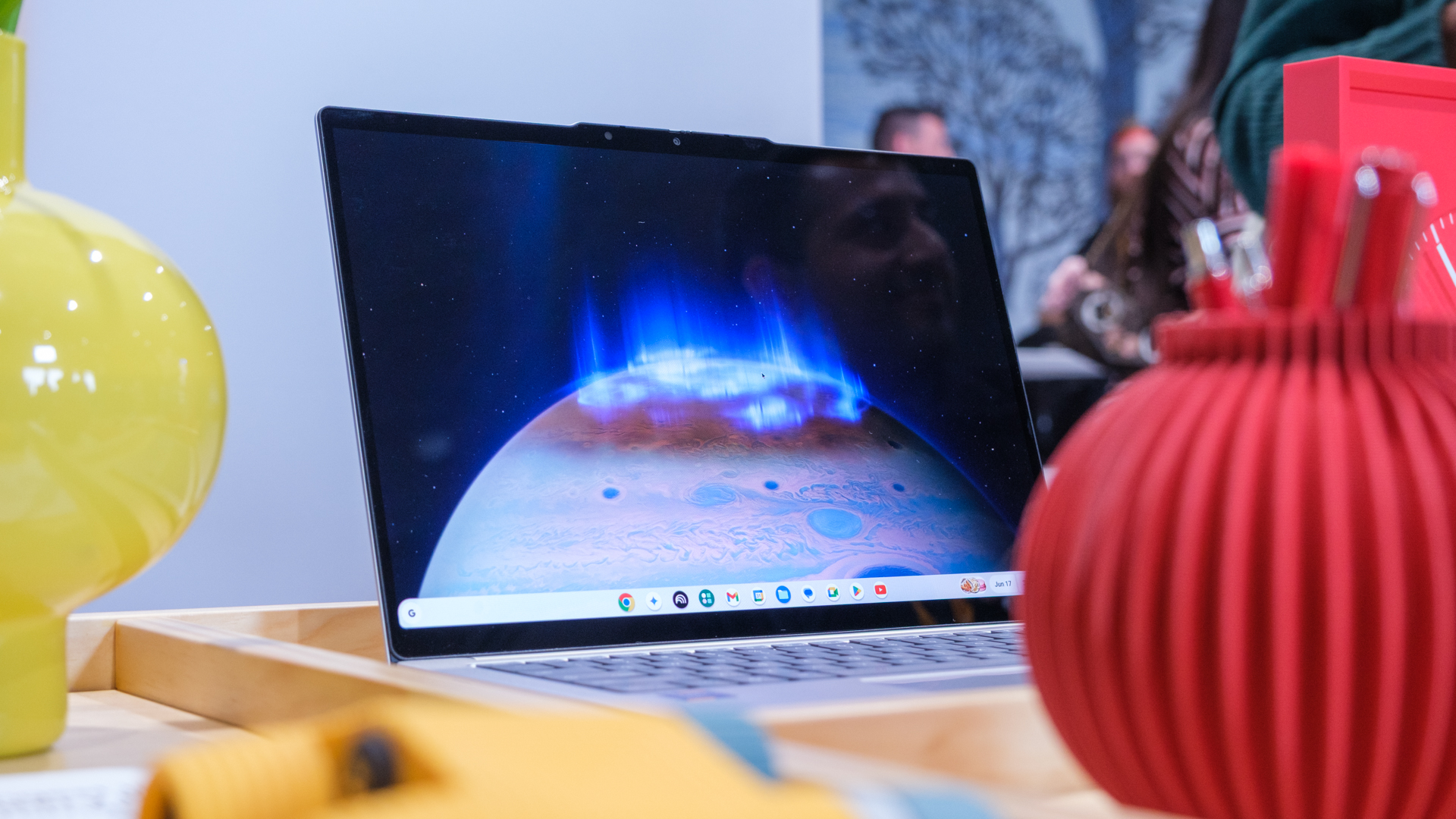 Exibição do Google Chromebook Lenovo Chromebook Plus