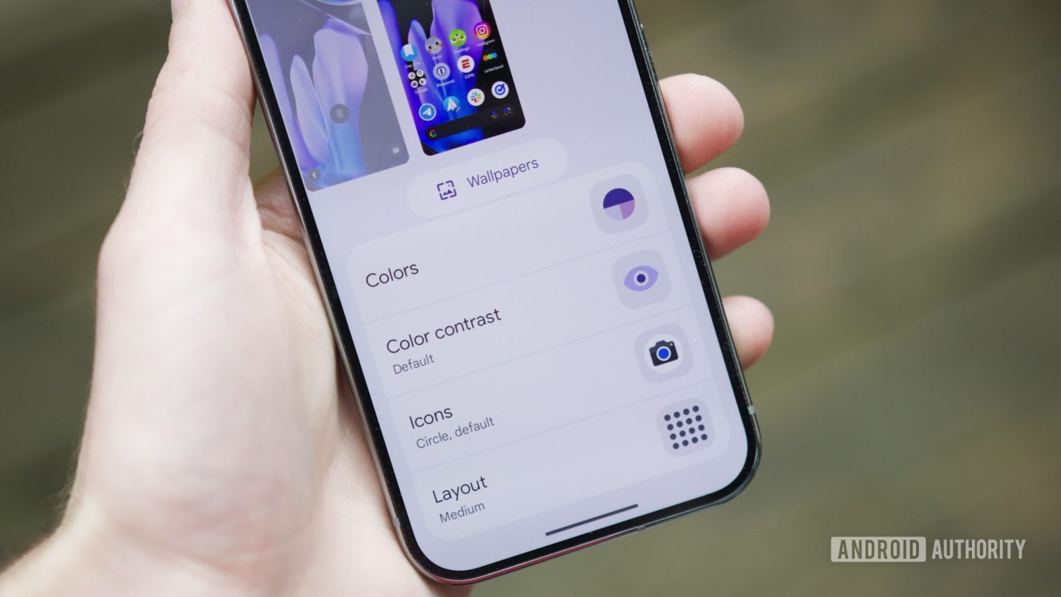 Android 16 qpr1 beta 1 reorganiza com o novo estúdio de papel de parede