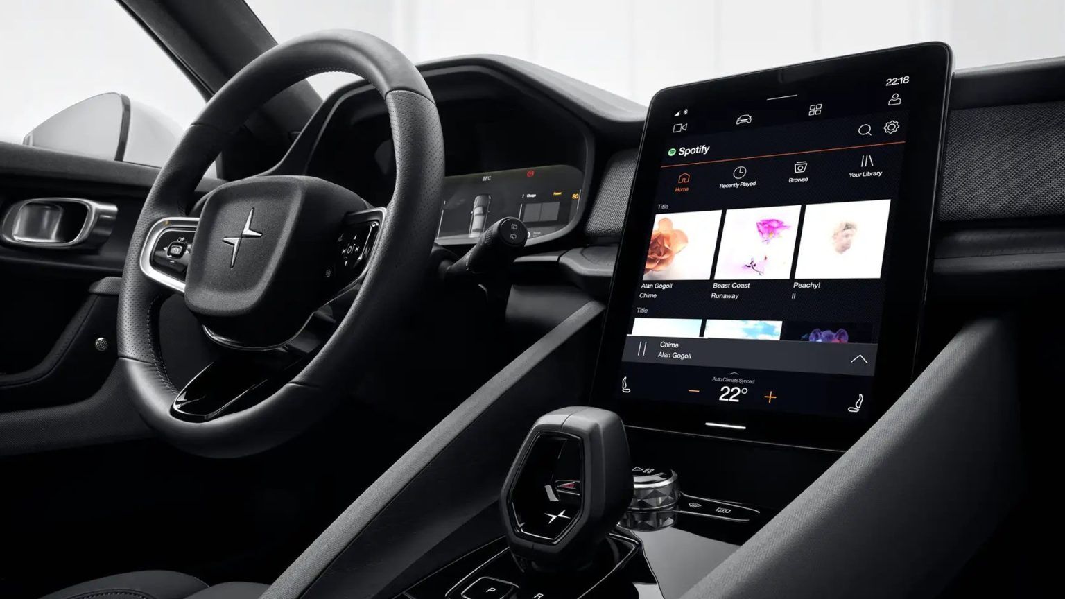 Android Automotive agora permite que os aplicativos mostrem seu status de pedido de comida e mais na tela inicial do seu carro