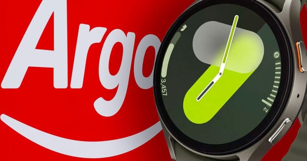 Argos está distribuindo o último relógio Galaxy de graça, mas o tempo está se esgotando para reivindicar