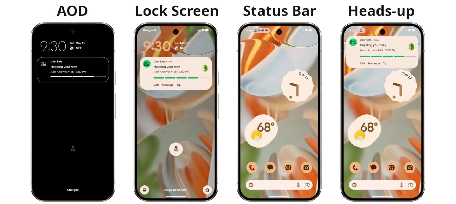 Android 16 fica estável para os telefones do Google Pixel