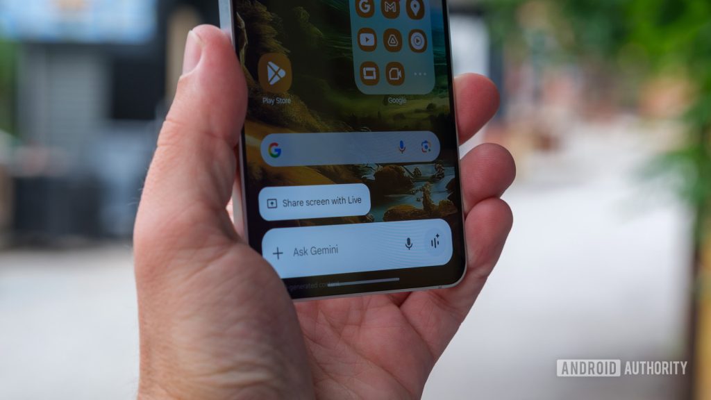 Atualização de ui ui de gêmeos com o Google Tons manchados de desmontagem