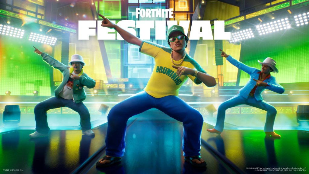 Bruno Mars manchetes Festival Fortnite Temporada 9