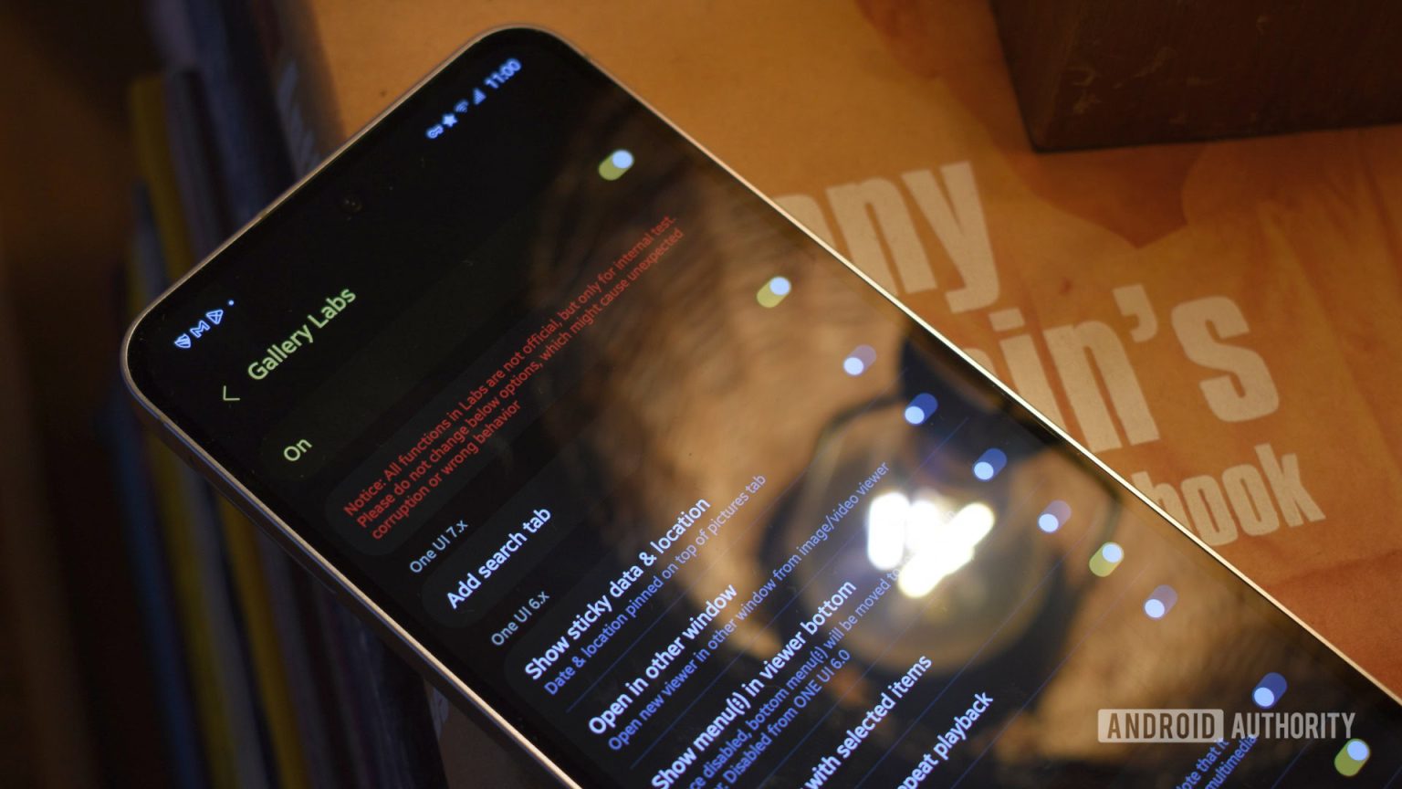 Como eu melhorei a pesquisa da Samsung Gallery com este menu oculto