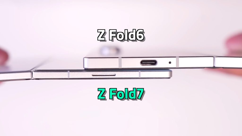 Este galaxy Z Fold 7 manequim coloca seu design esbelto em perspectiva