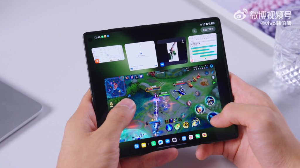 Este recurso Vivo x Fold 5 pode ser a melhor maneira de multitarefa em um dobrável