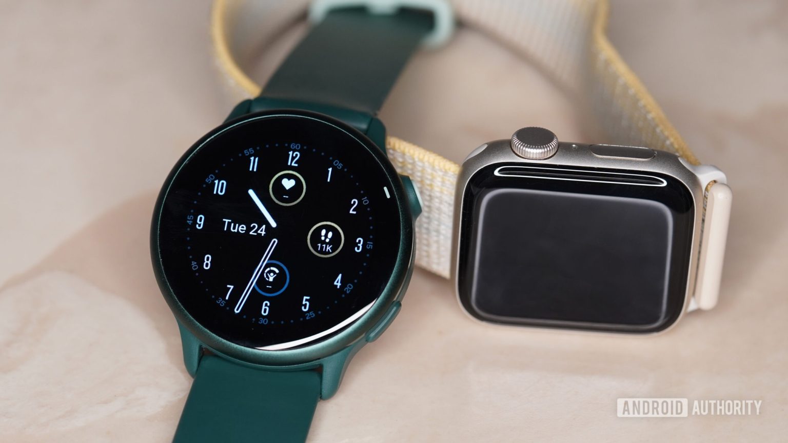 Eu testei o Vivoactive 6 e o Apple Watch SE, e Garmin venceu