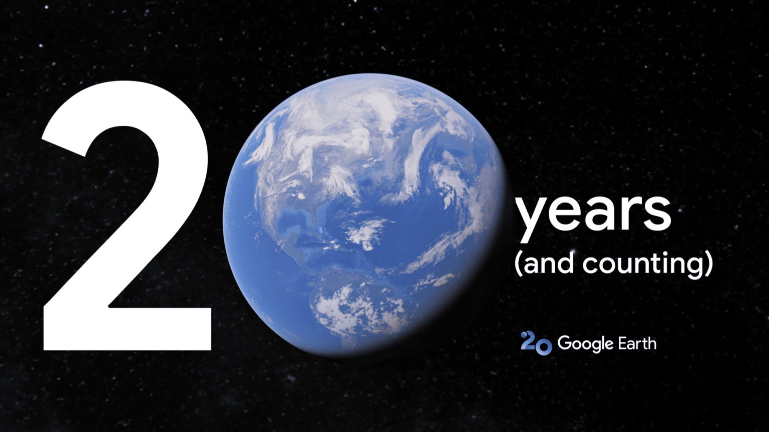 Google Earth comemora 20 anos, deixando você voltar no tempo
