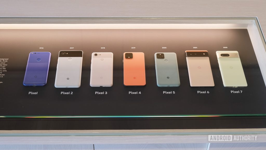 Google pixel 12 nomes de codinomes vazam, e estamos indo para o macaco