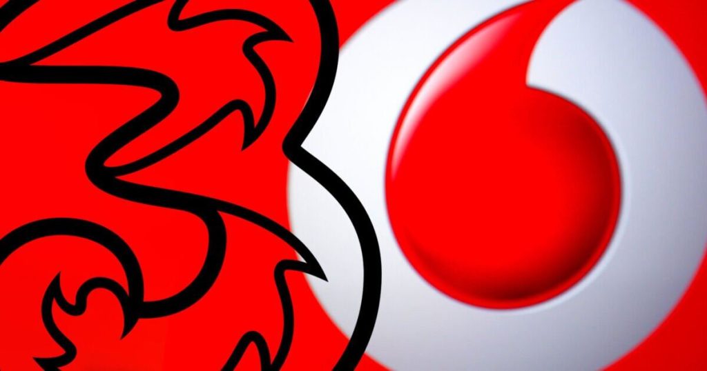 Todos que usam a Vodafone e três recebem um grande impulso à medida que a grande mudança confirmou