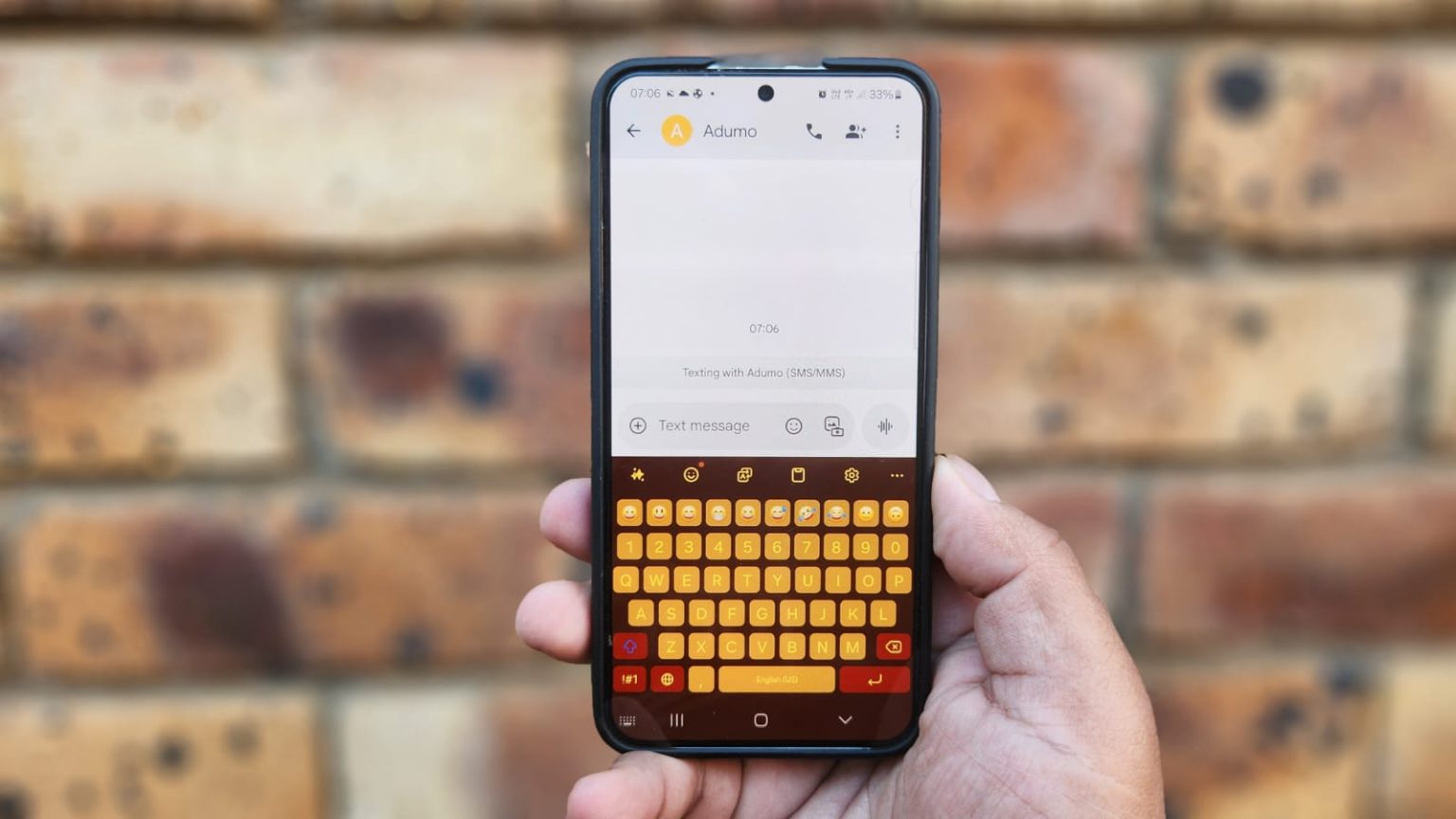 Veja como eu crio layouts de teclado exclusivos no meu telefone galáxia