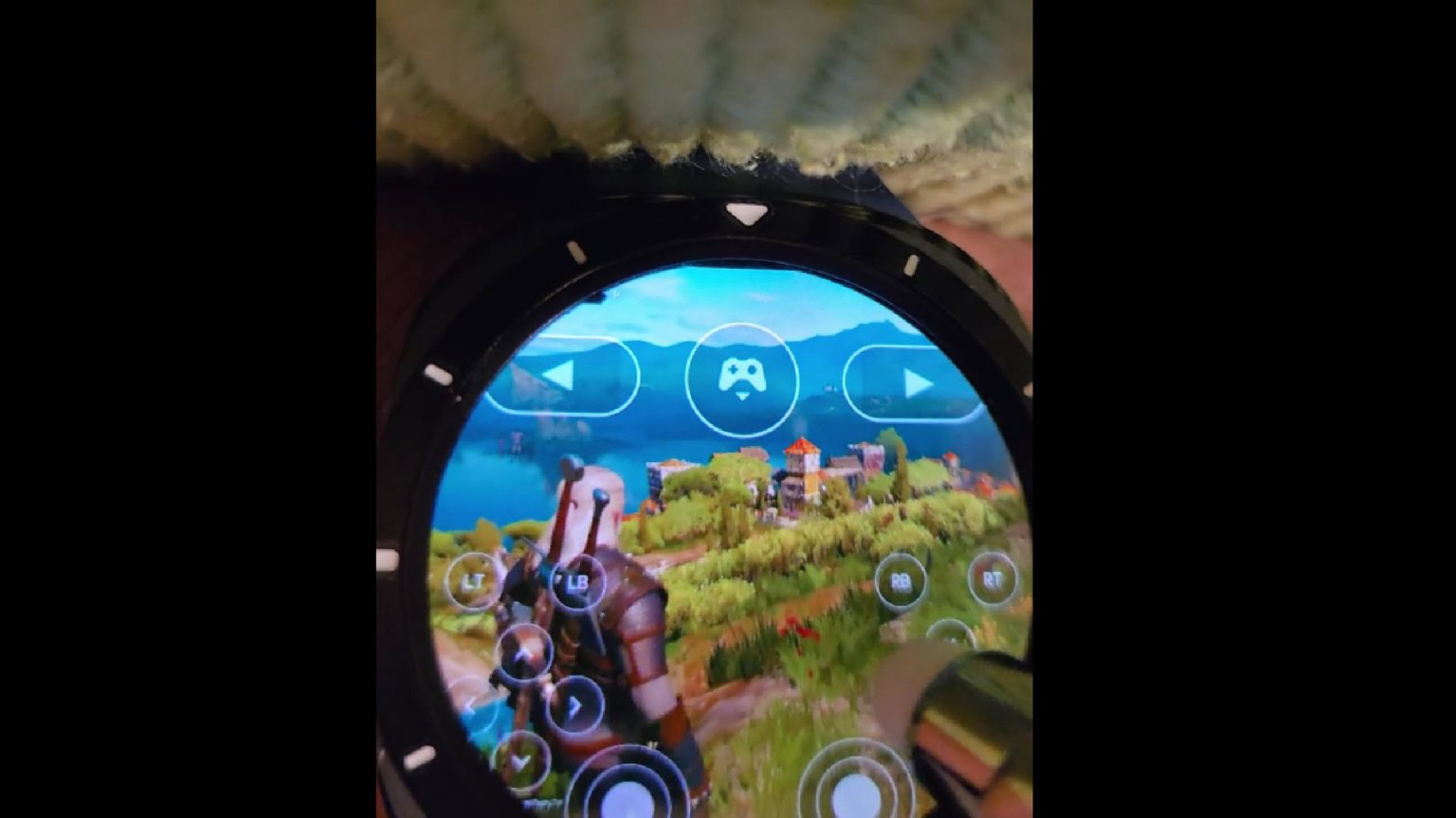 Veja essa pessoa tocar o Witcher 3 em seu Galaxy Watch Ultra