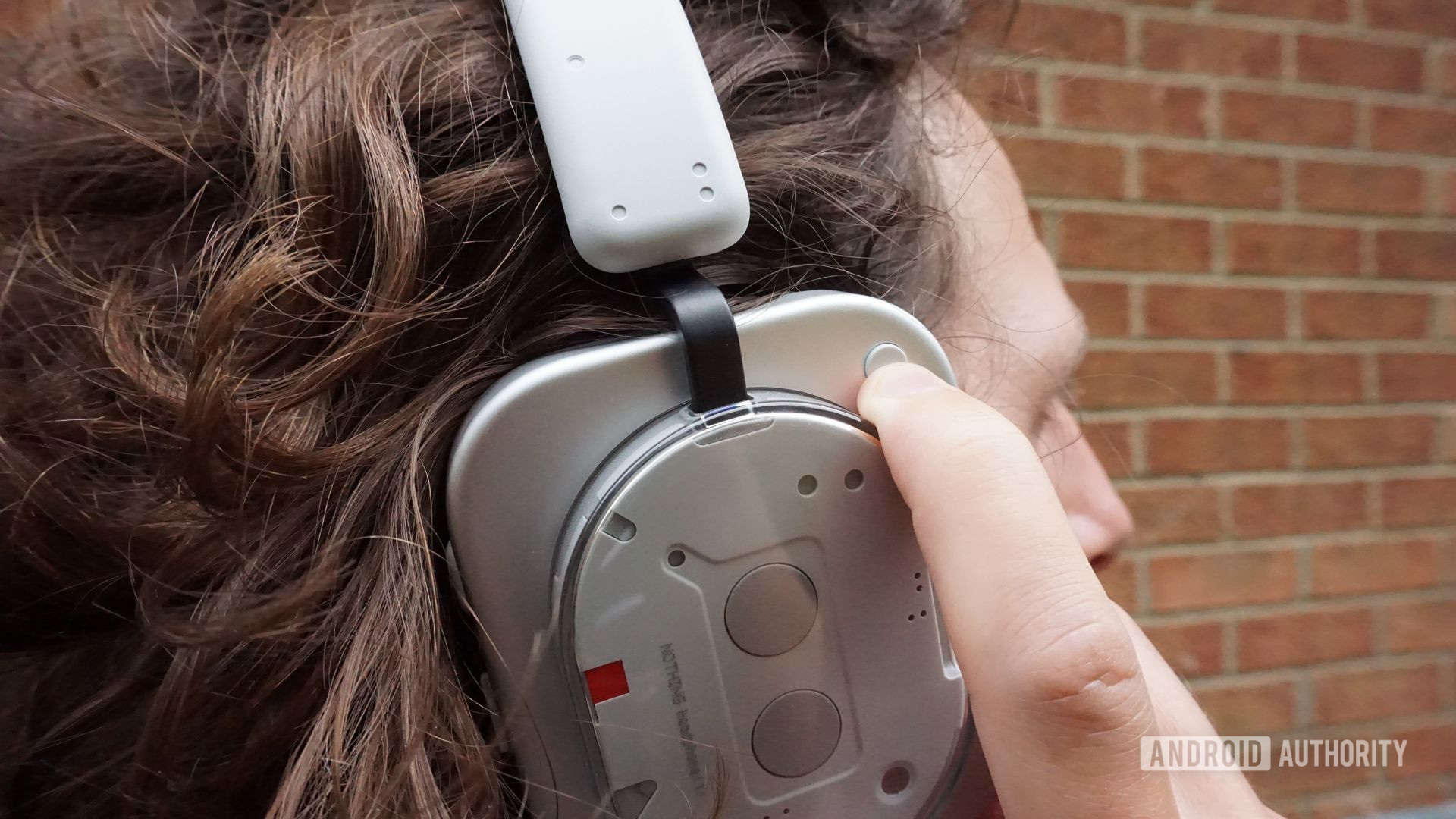 Nada Fone de ouvido (1) botão multifuncional Botão multifuncional Nothing Headphone (1)