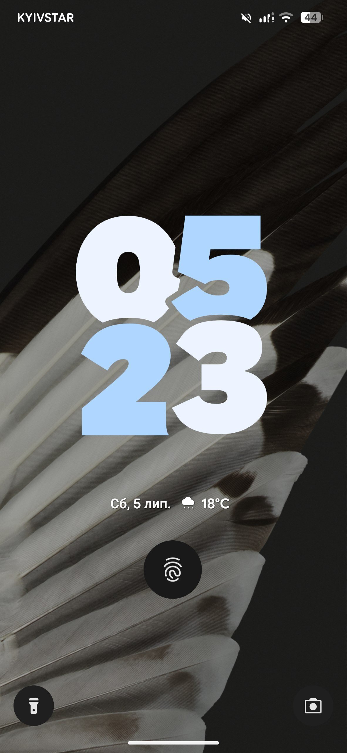 clima em uma atualização de relance