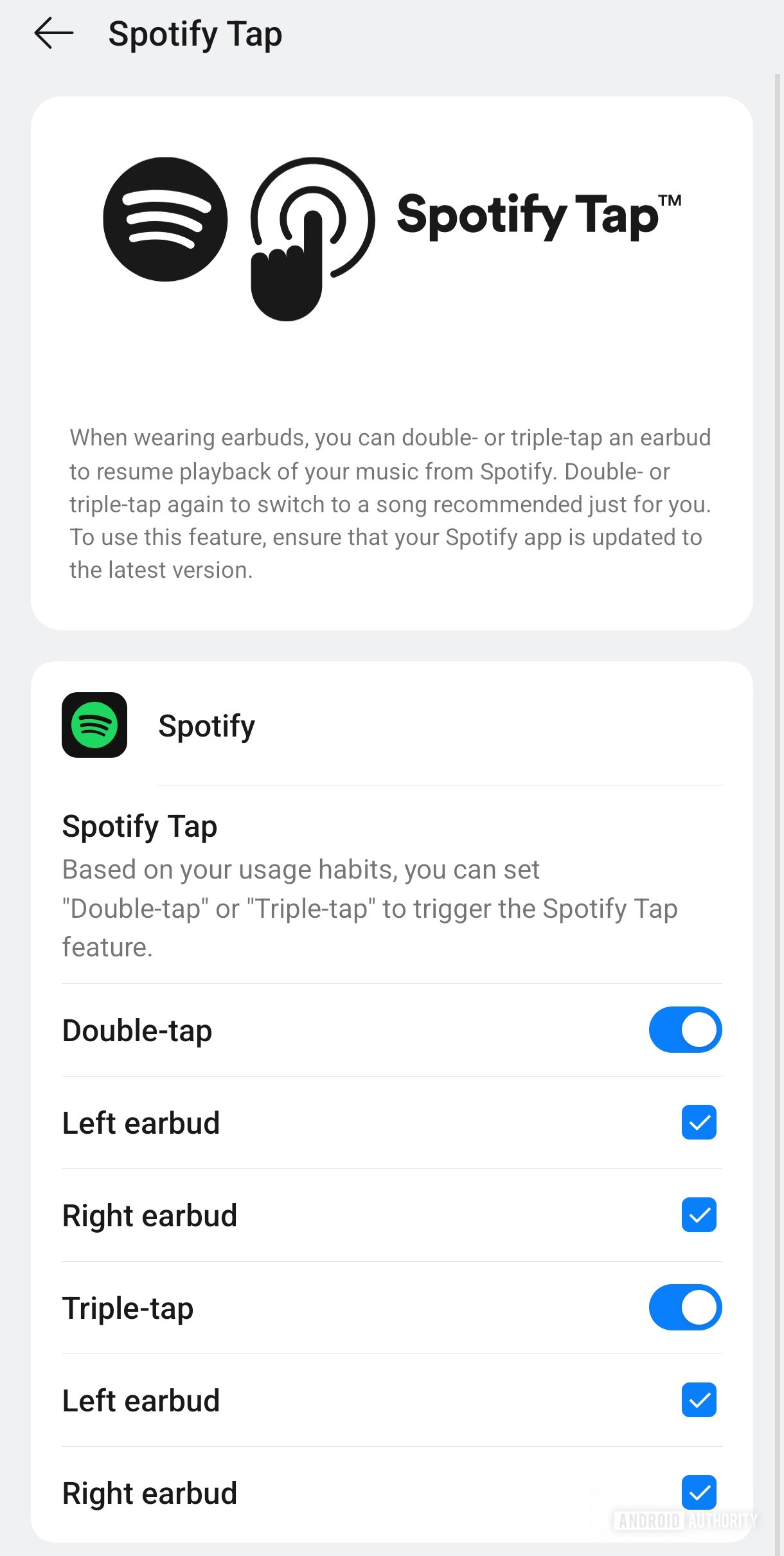 Heymelody Spotify Tap Recurso para OPPO e OnePlus Earbuds 1 Heymelody Spotify Tap Recurso para OPPO e OnePlus Earbuds 1