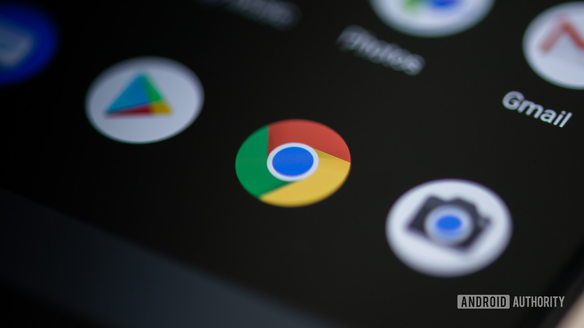 Ícone do Chrome no smartphone 1 Ícone do Chrome no smartphone 1