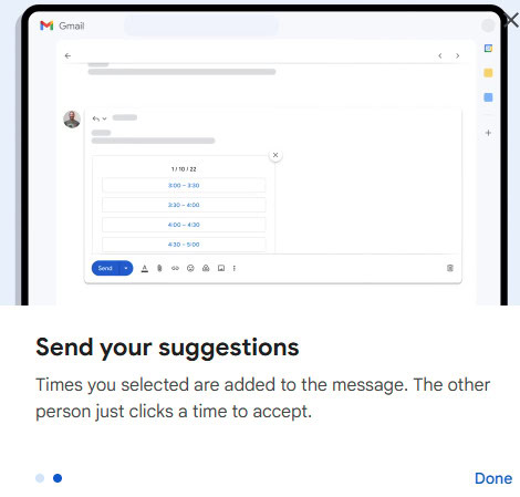 Reserva de compromisso do Gmail 2