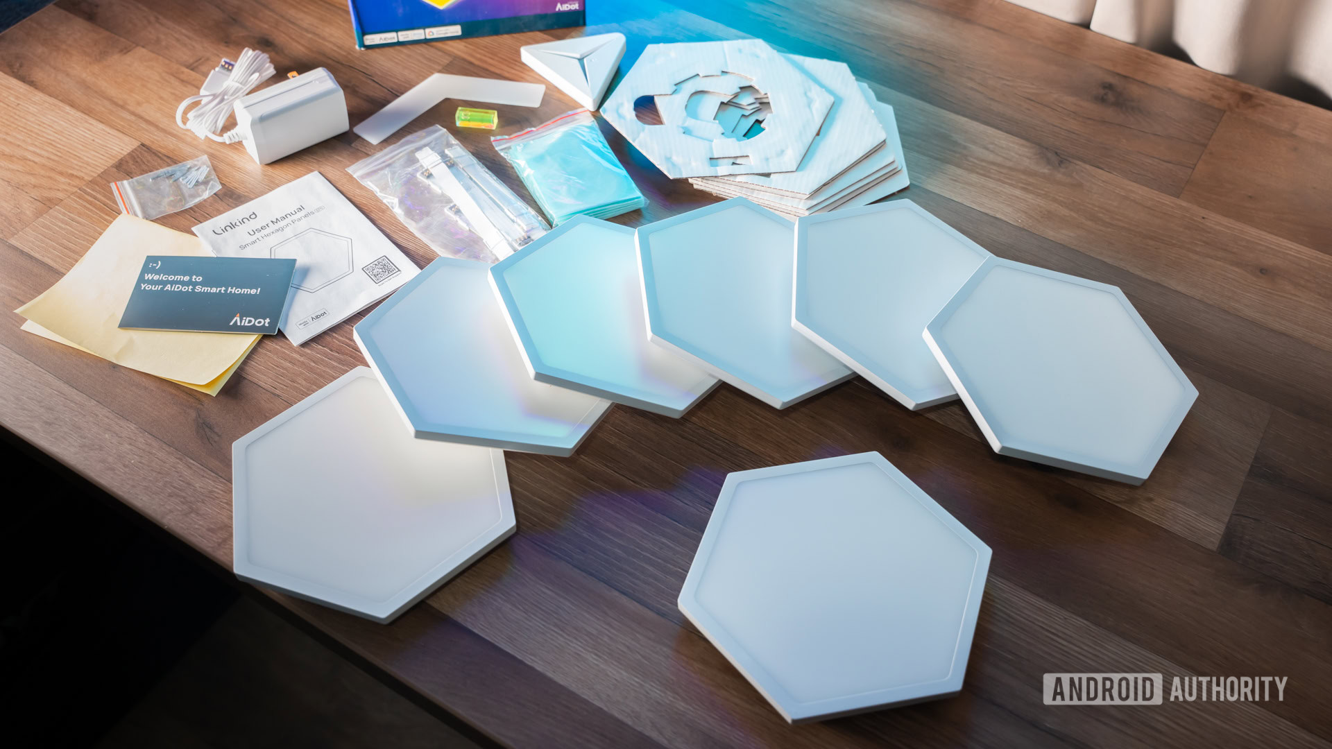 Linkind EP6 Smart Hexagon Painéis Unboxing 2 Linkind EP6 Smart Hexagon Painéis Unboxing 2